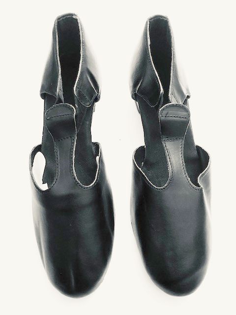 Griechische Sandale Schwarz Größe 35